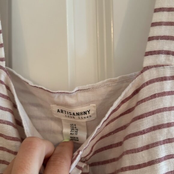 Artisan NY striped midi dress - Picture 2 of 6